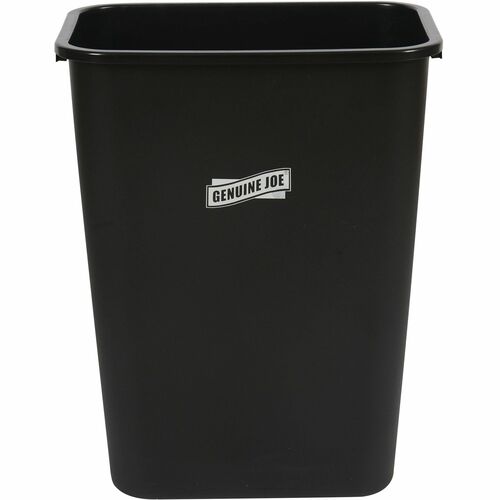 Wastebasket, 9-2/5"Wx15-1/5"Lx19-9/10"H, Black