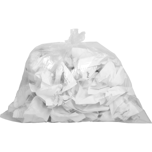 Can Liners, 7-10 Gallon, 0.6 Mil, 24" x 23", Clear 500/CT