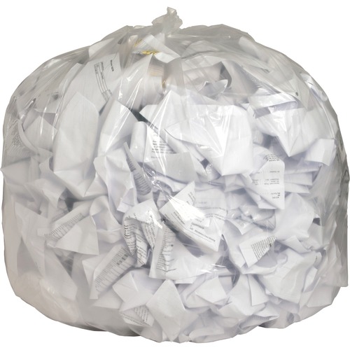 Can Liners, 56 Gallon, 0.8 Mil, 43" x 48", Clear 100/CT