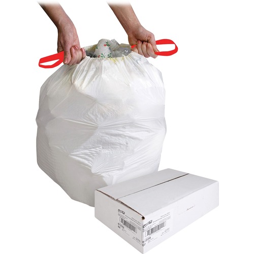 Trash Can Liners, 13 Gal., 0.9 Mil, 24" x 25-1/8", WE 60/CT