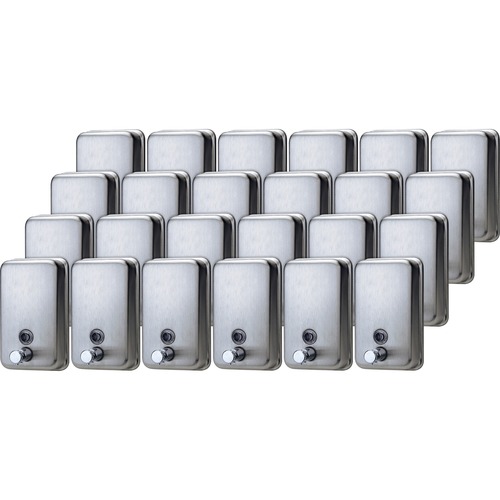 Dispenser, Soap, Stainless Steel 24/CT