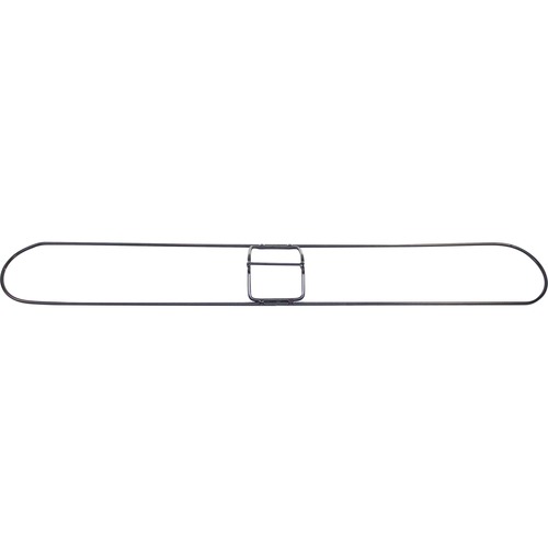 Dust Mop Frame, For 60" Handle and 36" Mop, 36"x5", Chrome