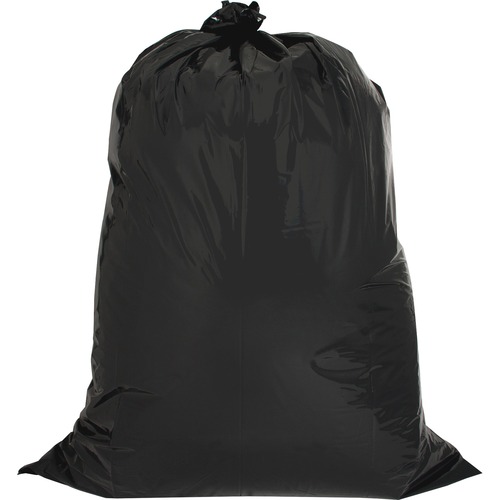 Heavy-Duty Trash Bags, 2.5 Mil, 42 Gallon, 33" x 48", Black 20/CT