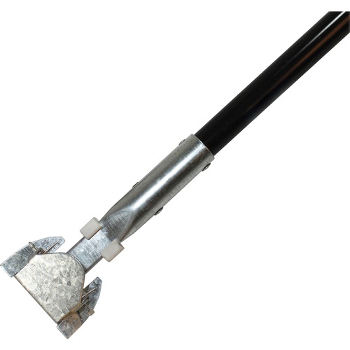 Dust Mop Handle Only, Steel, Vinyl Cover, 1" x 60", Black/CE