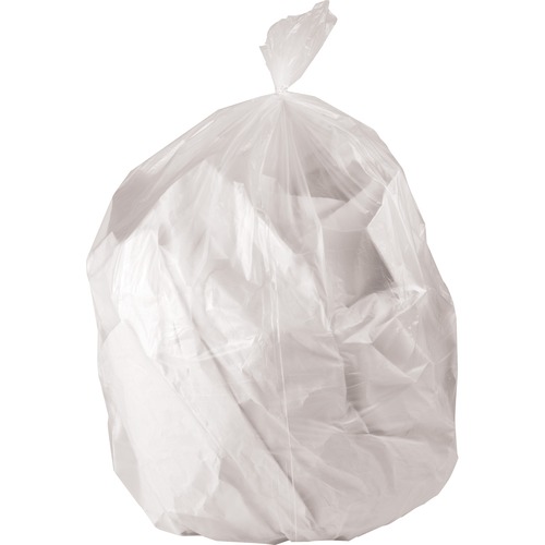 Can Liners, 33 Gallon, 16 Micron, 33" x 40", Clear 250/CT