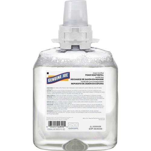 Soap, Foam Certified