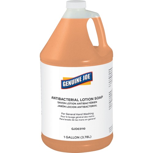 Soap, Antibacterial, Lotion, 1 Gallon, Orange