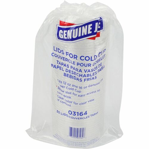 Lid, For Paper Cup, Clear 50/PK
