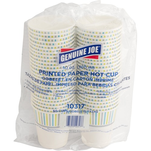 Paper Cups, Hot, 10 Oz, MI 50/PK