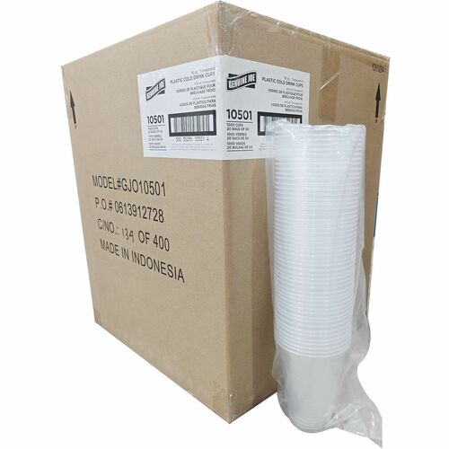 Cup, Transparent, Disposable, 16 oz, Clear, 50 Count 20/CT
