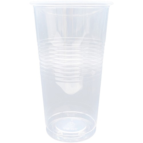 Cup, Transparent, Disposable, 20 oz, Clear, 50 Count 12/CT