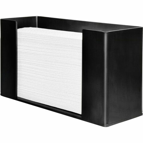Paper Towel Dispenser, 11-1/2"x4-1/8"x6-3/4", Black