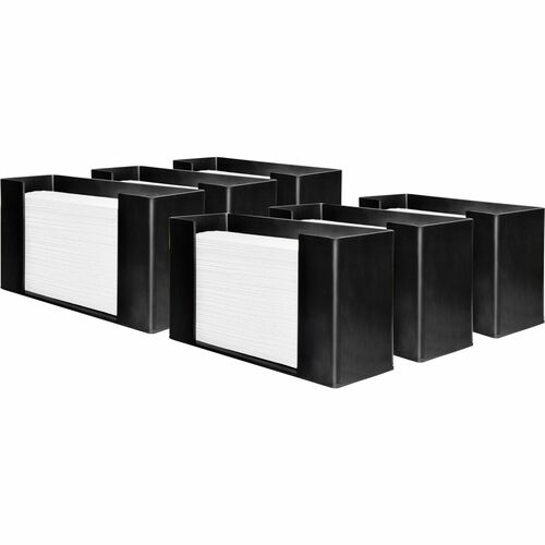 Paper Towel Dispenser, 11-1/2"x4-1/8"x6-3/4", Black 9/CT