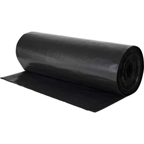 Can Liners, For Trash, 55 Gallon, 2.7 Mil, 39" x 58", Black 50/CT