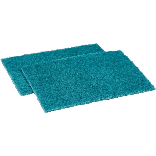 Scouring Pad, Medium-Duty, 6" x 9", Green 20/CT