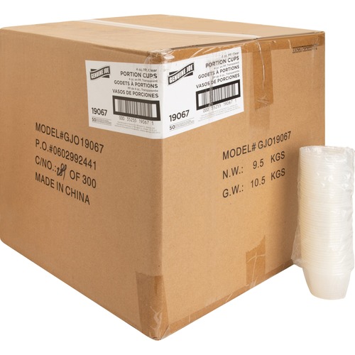 Portion Cups, 4 Oz., Clear, 50 Count 50/CT