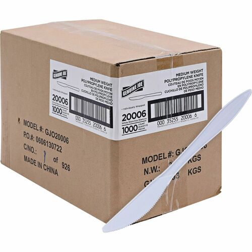 Knives, Plastic, Medium-Weight, We 1000/CT