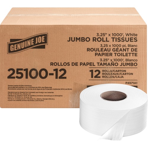 Tissue, JMB, 1000 Foot, White 12/CT