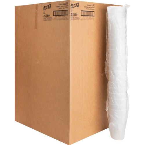 Styrofoam Cups, 20oz, White 500/CT