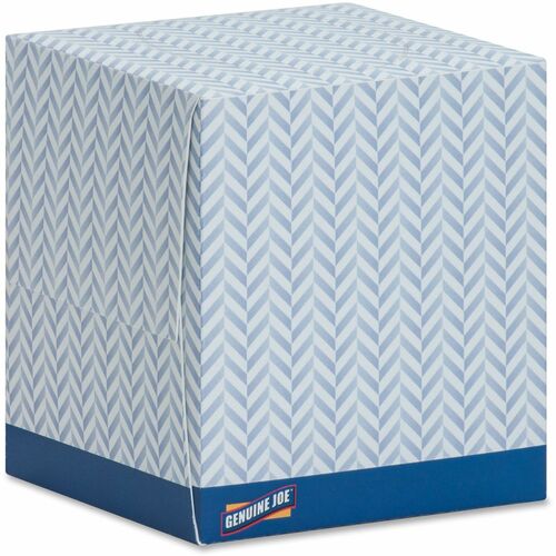 Facial Tissue, 2-Ply, Cube Box, White, 85 Sheets 36/CT