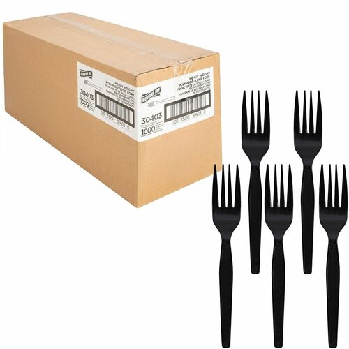 Cutlery, Fork, Heavyweight, Black 1000/CT