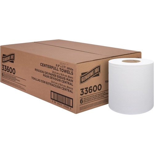 Towel, CPT, 600 Sheet, White 6/CT