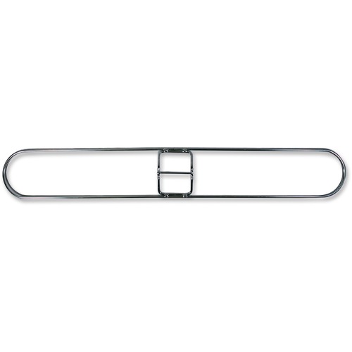 Dust Mop Frame, For 60" Handle/24" Mop, 24"x5", Chrome