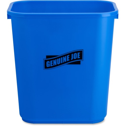 Recycling Wastebasket, 28-1/2 Quart, 14-1/2"x10-1/2"x15", Beige