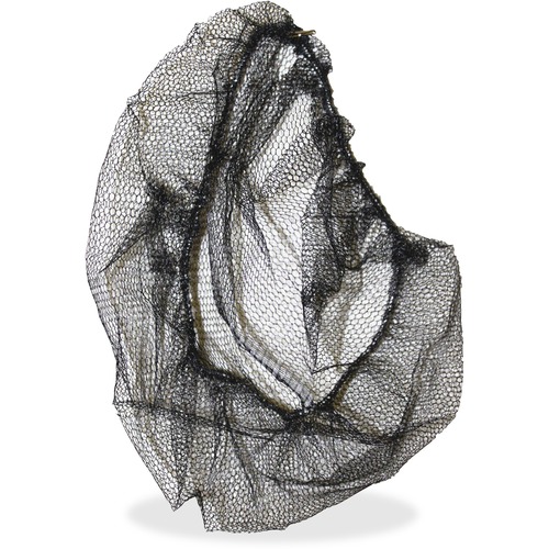 Net, Hair, Nylon, Black, Large, 21" 100/PK