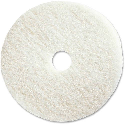 Pad, Polishing Floor, 20", White 5/CT