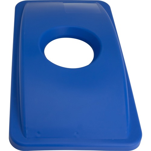 Lid, 23 Gallon, For Recycle, With Hole