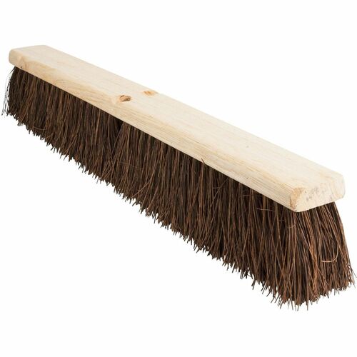 Push Broom, Palmyra, Indoor/Outdoor, 24", Brown 12/CT