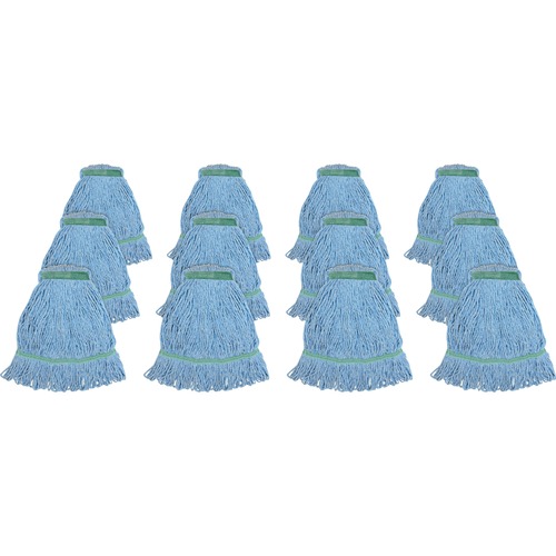 Wet Mop, Narrow Band, Blend, Looped, Medium, Blue 12/CT