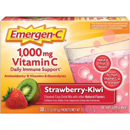 Dietary Supplement, Strawberry Kiwi, 0.31 oz, Pink