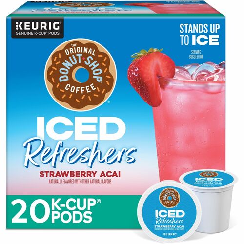 Refresher, F/Ice, Straw, 20/BX 4/CT