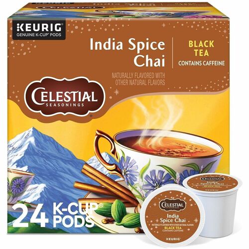Tea, India Spice, Black, K-Cup 24/BX