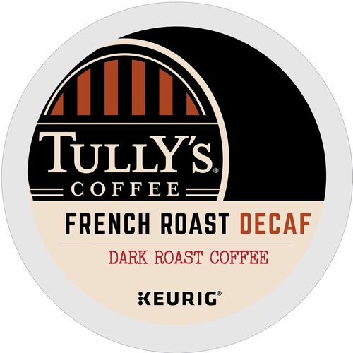 Kcup, Tully, French Roast Decaf, 24/BX 4/CT