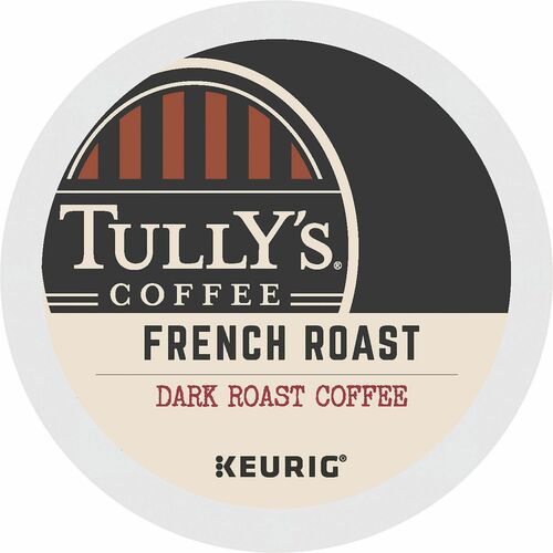 KCup, Tullys, French Roast, 24/BX 4/CT