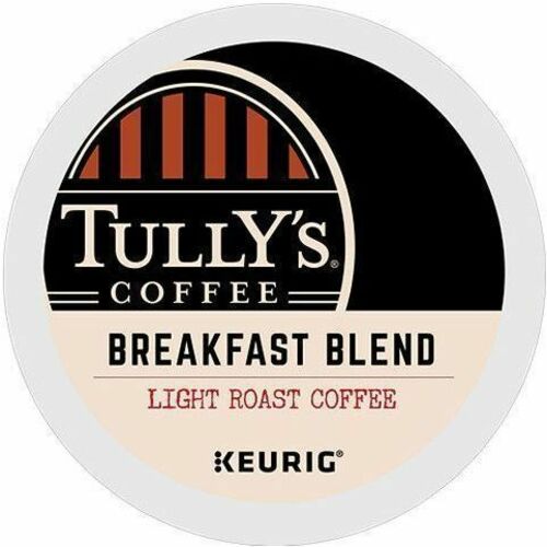 Kcup, Tullys, Breakfast Blend 4/CT