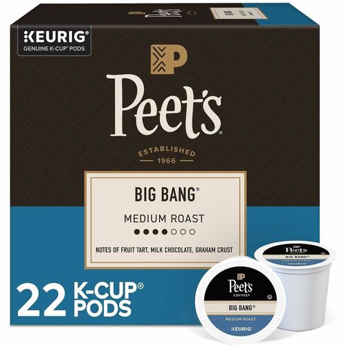 Coffee, K Cup, Big Bang, Peets 22/BX