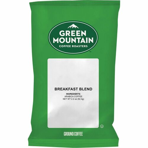 Breakfast Blend Coffee, Fraction Packs, Green 100/CT