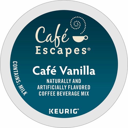 Kcup, Cafescp, Vanilla, 24/BX 4/CT
