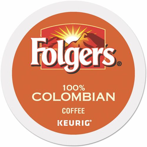 Coffee, K-Cup, Folgers, Colombia 24/BX
