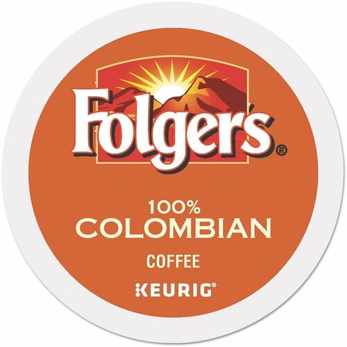 Coffee, K-Cup, Folgers, Colombia, 24/BX 4/CT