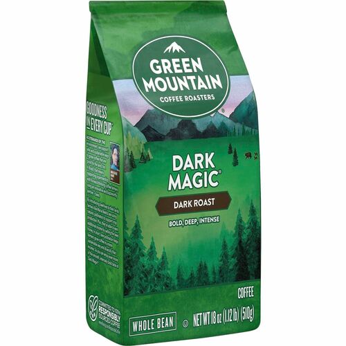 Coffee, Whole Bean, Dark Magic, 18 Oz 6/CT