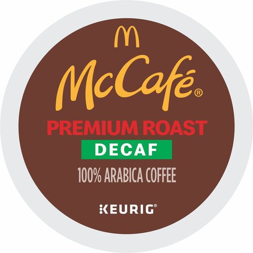 Coffee, Decaf Premium Roast, K-Cup, Brown 24/BX
