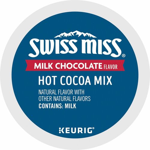 Kcup, Swiss Miss, Milk Chocolate, 22/BX 4/CT