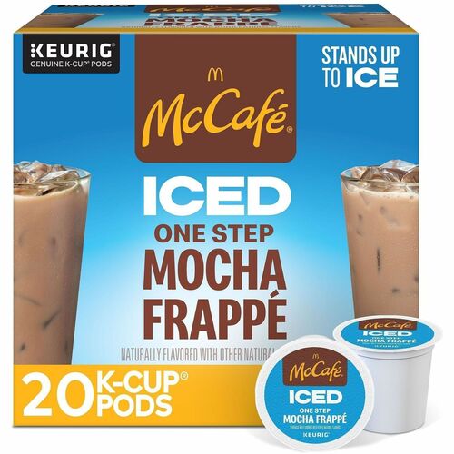 Coffee, One-Step Mocha Frappe, Medium Roast, K-Cup 24/BX