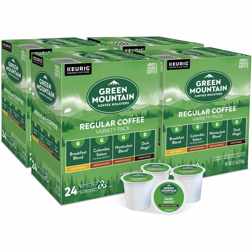 Sampler, Variety, Regular, Green Mountain, 24/BX 4/CT