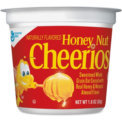 Cereal, Cup, Cheerios, Honey Nut 6/PK